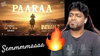 Indian 2 - Paaraa Lyric Video Reaction | Kamal Haasan | Shankar | Anirudh  | M.O.U | Mr Earphones