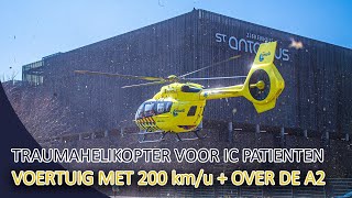 Voertuig met 200+ over de A2 | IC Patiënten | traumahelikopter |  Corona maatregelen | Politie