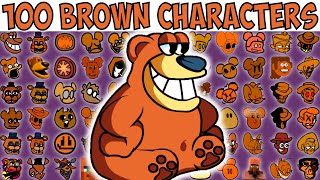 FNF Character Test | Gameplay VS My Playground | ALL Brown Test