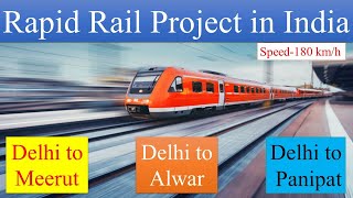 NCRTC-Rapid Rail RRTS in Delhi NCR | RRTS Rapid Rail Delhi-Meerut | RRTS Rapid Rail Delhi- Alwar