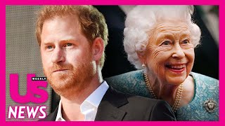 Prince Harry Reaction To Queen Elizabeth II Hospital