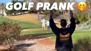 AIR HORN GOLF PRANK