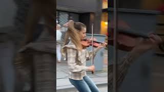 ☔♟️Karolina Protsenko Violin Cover | Dil Ko Karaar Aaya #karolina #violin #shorts