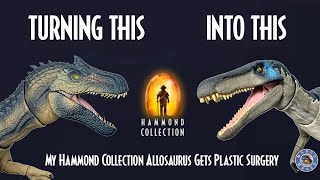 I Turned the Hammond Collection Allosaurus into the Baryonyx from Jurassic World