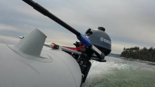 INTEX MARINER 4 + YAMAHA 2.5hp outboard max speed 8mph