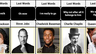 Celebrities Last Words Before Death | Last Words Of Famous People...