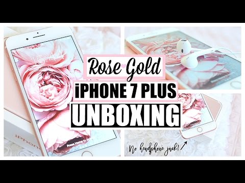 iPhone 7 Plus Unboxing and Review Rose Gold 256 GB! + NEW Cases iPhone 7 Plus Unboxing and Review Rose Gold 256 GB! + NEW Cases