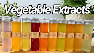 How to Make Amazing Vegetable Extracts from Scratch