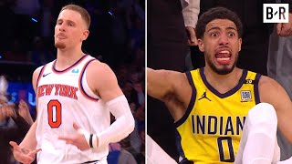Final 3 Minutes of Knicks vs. Pacers Game 1 - Wild Ending | 2024 NBA Playoffs