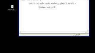 Java Video Tutorial 2: Hello World!