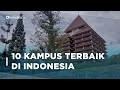 Ada Swasta, 10 Kampus Terbaik RI versi Times Higher Education | Katadata Indonesia