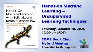 Hands-on Machine Learning -- Unsupervised Learning Techniques
