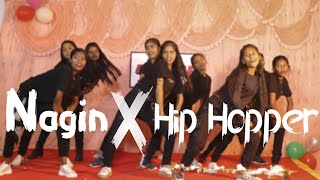 NAGIN X HIP HOPPER | Bollywood Dance Choreography | VISHAL THAPA | ARYA DANCE ACADEMY | DANCE COVER