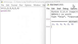 How to remove duplicate values from tuple data type in Python@COMPUTEREXCELSOLUTION
