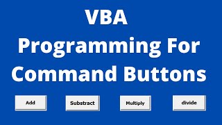 VBA Coding For Command Buttons
