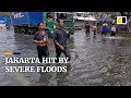 Flooding leaves much of Indonesian capital Jakarta submerged