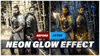 Tutorial Photoshop - Cara Membuat Effect Neon Glow