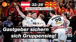 Österreich - Nordmazedonien 32:28 - Highlights | Handball-EM 2020 - ZDF