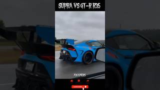 Supra mk5 vs GT-R R35 #supra #viral #shorts