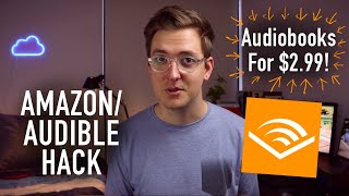 How I Only Pay $2.99 for Audible Books