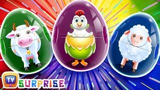 What's in the Egg? Game - ChuChu TV Surprise Eggs Learning Videos For Children