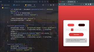 NaeuCode - Day #10 - Gradient Generator - Using HTML CSS & JavaScript - No Talking