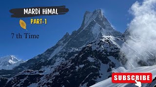 Mardi Himal Trek | 7th Time | Fishtail Mountain,Annapurna #english #nepal #trekking #himalayas #trek