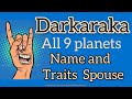 Mystery of Spouse and all 9 planets as  Darkaraka // Find the name of Partner // Remedies for Love