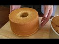 紅茶のシフォンケーキのレシピ earl gray chiffon cake＊しとろん洋菓子店