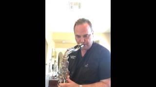 Jody Jazz Jet Tenor Sax Mouthpiece 7*. Test run