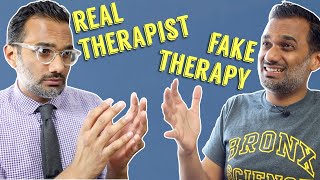 Real Therapist Fake Therapy #2: How to explain anxiety to someone