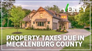 VERIFY Fact Check: Property taxes due in Mecklenburg County