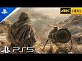 Desert Camouflage Sniping (PS5) Immersive ULTRA Graphics Gameplay [4K60FPS] Call of Duty