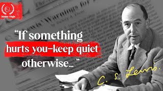 Clive Staples Lewis' Quotes, better Known in Youth, Not to Regret in Old Age @Quotesmagiq