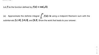 Unit 6 FRQ 4