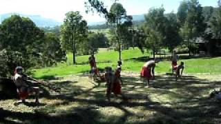 Aboriginal Dingo Dance with the Minimbah Dogs