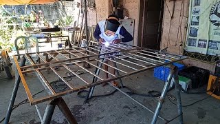 VLOG #25 || Grills Tutorial || Paano pag pantay pantayin ang sukat ng 10 design stainless tube ||