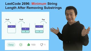 LeetCode 2696. Minimum String Length After Removing Substrings - Interview Prep Ep 141
