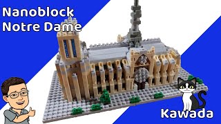 Nano Kirche - Kawada - Notre Dame - Nanoblocks - NBH-205