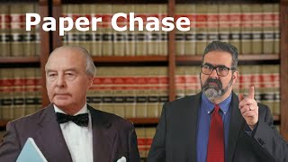 Paper Chase vs Law Professor