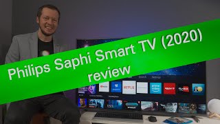 Philips Saphi Smart TV review on 55PUS7805 TV (2020)