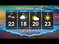 Weather forecast | 21 June 2023