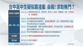 【台灣新眼界】20230412 死一个高中生了後！台中校方決議4師不當管教！霸凌有解？