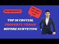 EP 2 : TOP 10 Property Terms Needed To Know Before Surveying | 首购族完整教育指南 | Fist Home Buyer Tips