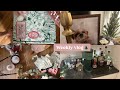 WEEKLY VLOG | holiday girly decor, target, loccitane PR