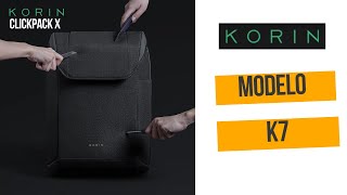 MOCHILA PREMIUM KORIN CLICKPACK X MODELO K7