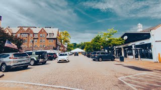 Driving Downtown Scarsdale From New York City ( Best Area Suburbs To Live in New York)