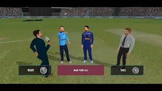 england vs india real cricket22 game 2 over match