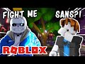 I Pretended To Be SANS In ROBLOX Friday Night Funkin'