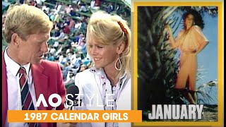 Calendar Girls at the Australian Open 1987 | AO Style